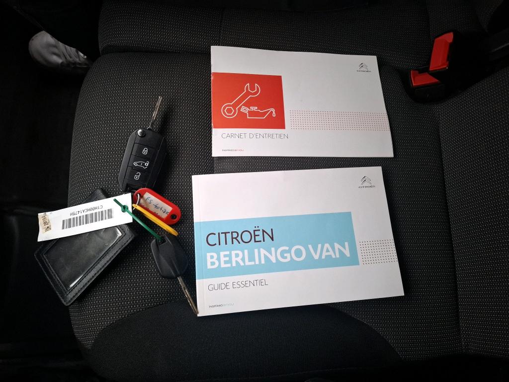 Citroen BERLINGO VAN M 650 BLUEHDI 100 S&S BVM5 CLUB 2020