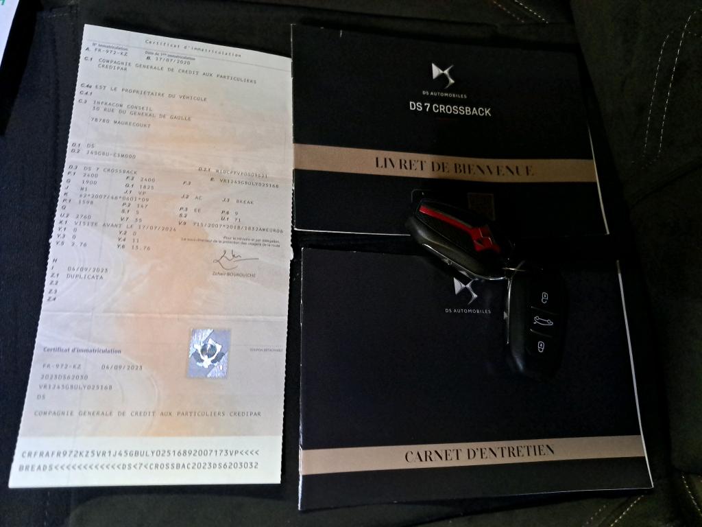 DS DS7 Crossback Hybride E-Tense 300 EAT8 4x4 Performance Line+ 2020