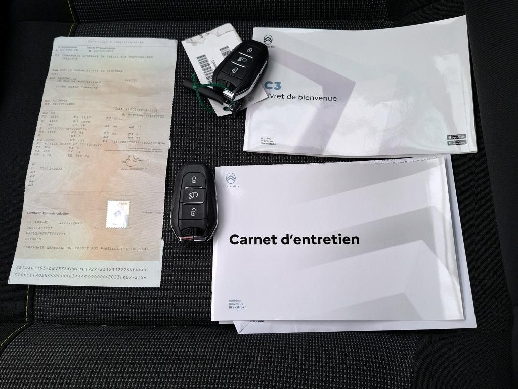 Citroen C3 PureTech 110 ch EAT6 Max 2023
