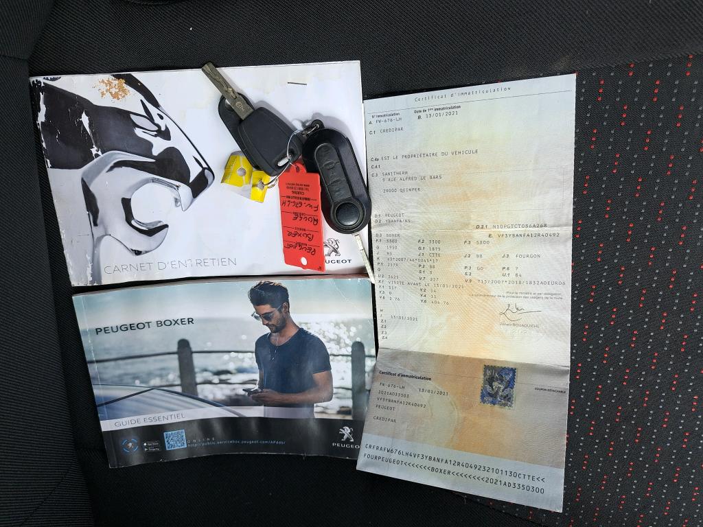 Peugeot BOXER TOLE 333 L1H1 BLUEHDI 120 S&S PRO 2021