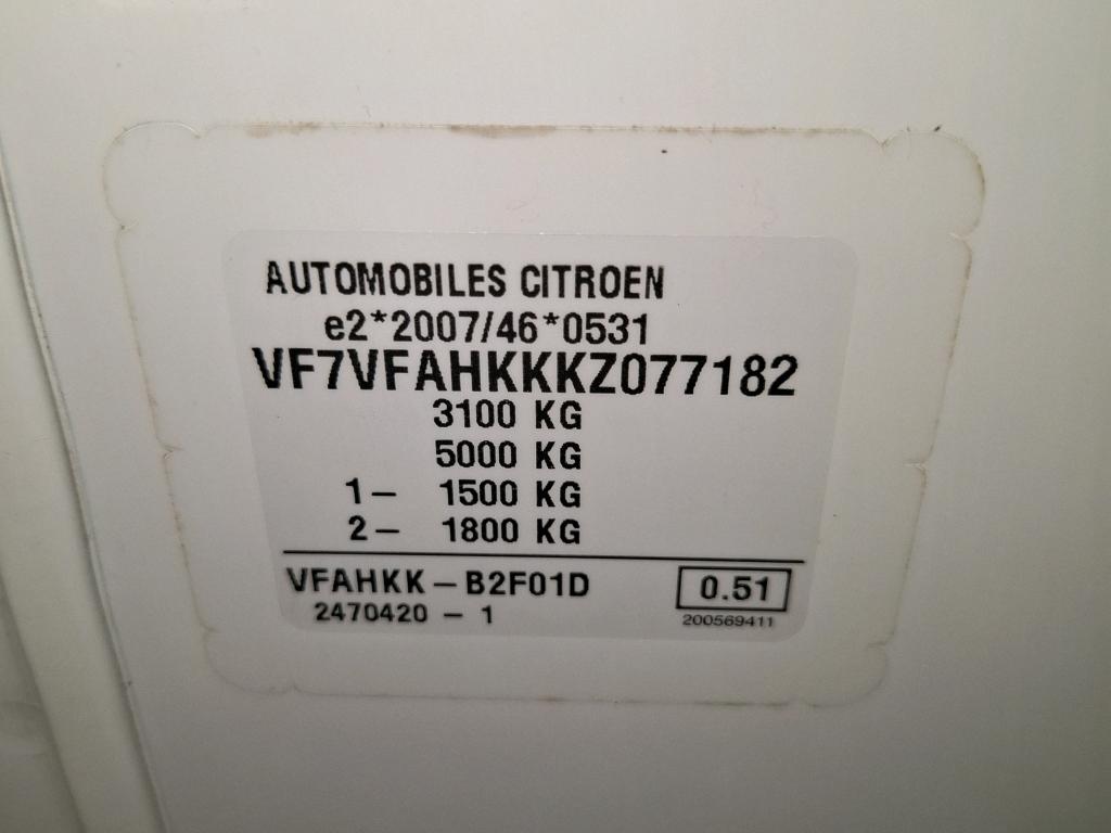 Citroen JUMPY FGN M BLUEHDI 120 S&S BVM6 CLUB 340 NM 2019