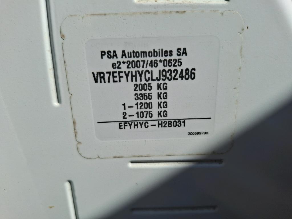 Citroen BERLINGO VAN M 650 BLUEHDI 100 S&S BVM5 CLUB 2020