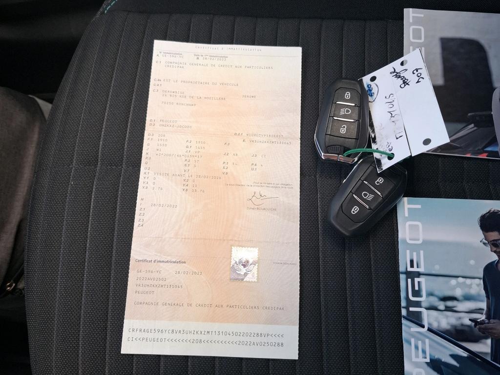 Peugeot 208 Electrique 50 kWh 136ch Style 2022