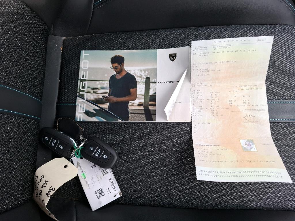 Peugeot 308 BlueHDi 130ch S&S EAT8 Allure 2022