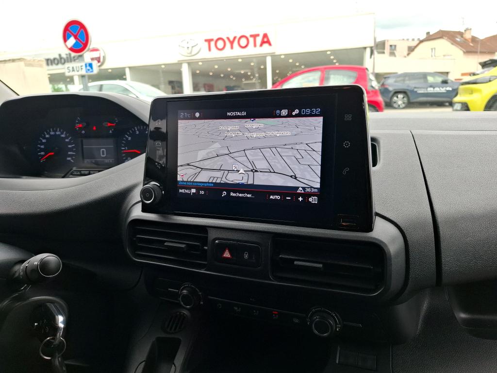 Peugeot PARTNER FOURGON STANDARD 650 KG PURETECH 110 S&S BVM6 ASPHALT 2021