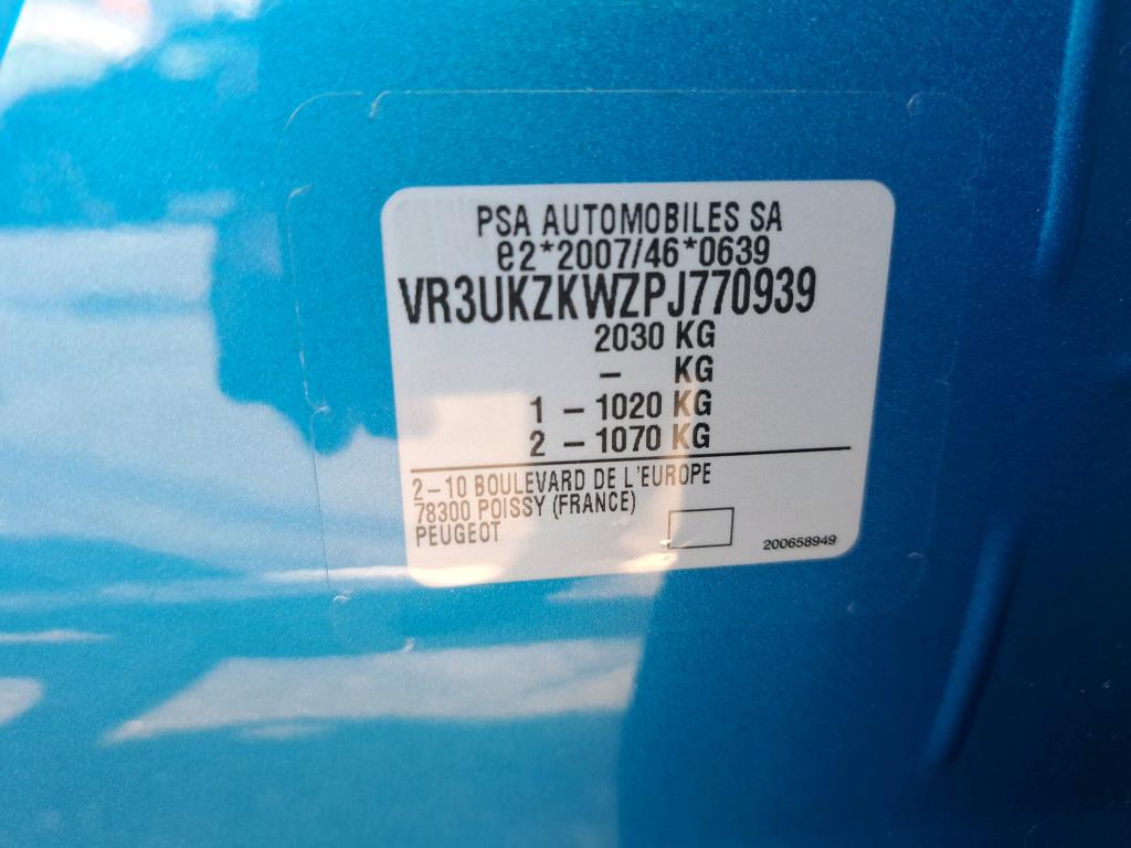 Peugeot 2008 Electrique 54 kWh 156 ch GT 2023