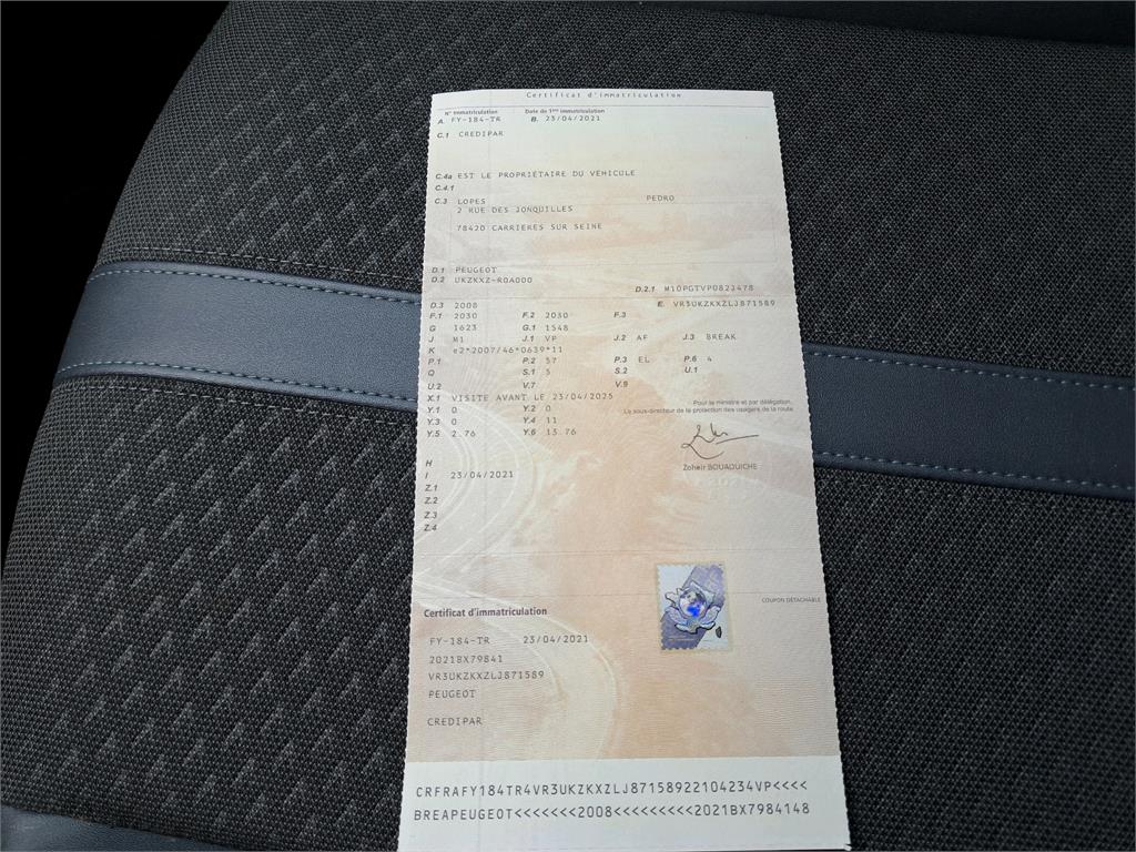 Peugeot 2008 Electrique 136 ch Allure 2021