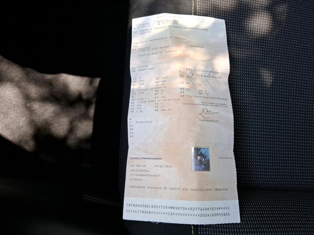 Citroen C3 PureTech 83 ch BVM5 You 2024