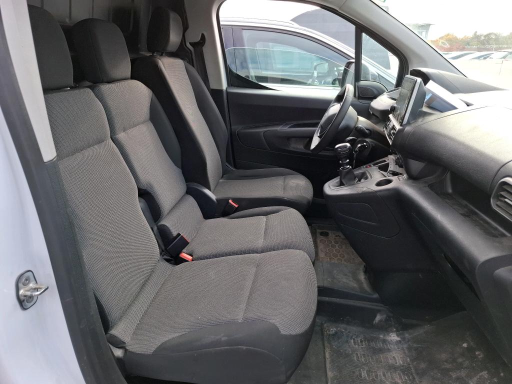 Peugeot PARTNER FOURGON STANDARD 650 KG BLUEHDI 100 S&S BVM6 PREMIUM 2022