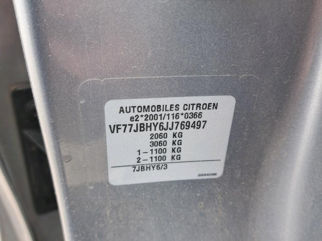 Citroen Berlingo Multispace BlueHDi 100 BVM5 XTR 2018