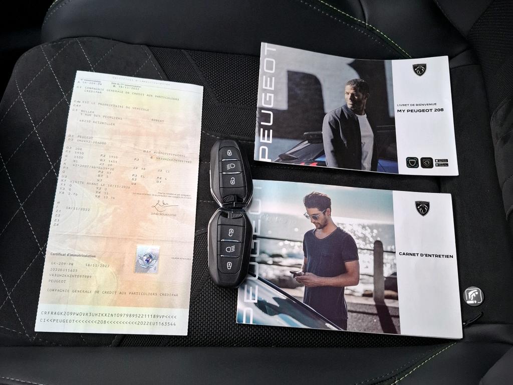 Peugeot 208 Electrique 50 kWh 136ch GT Pack 2022