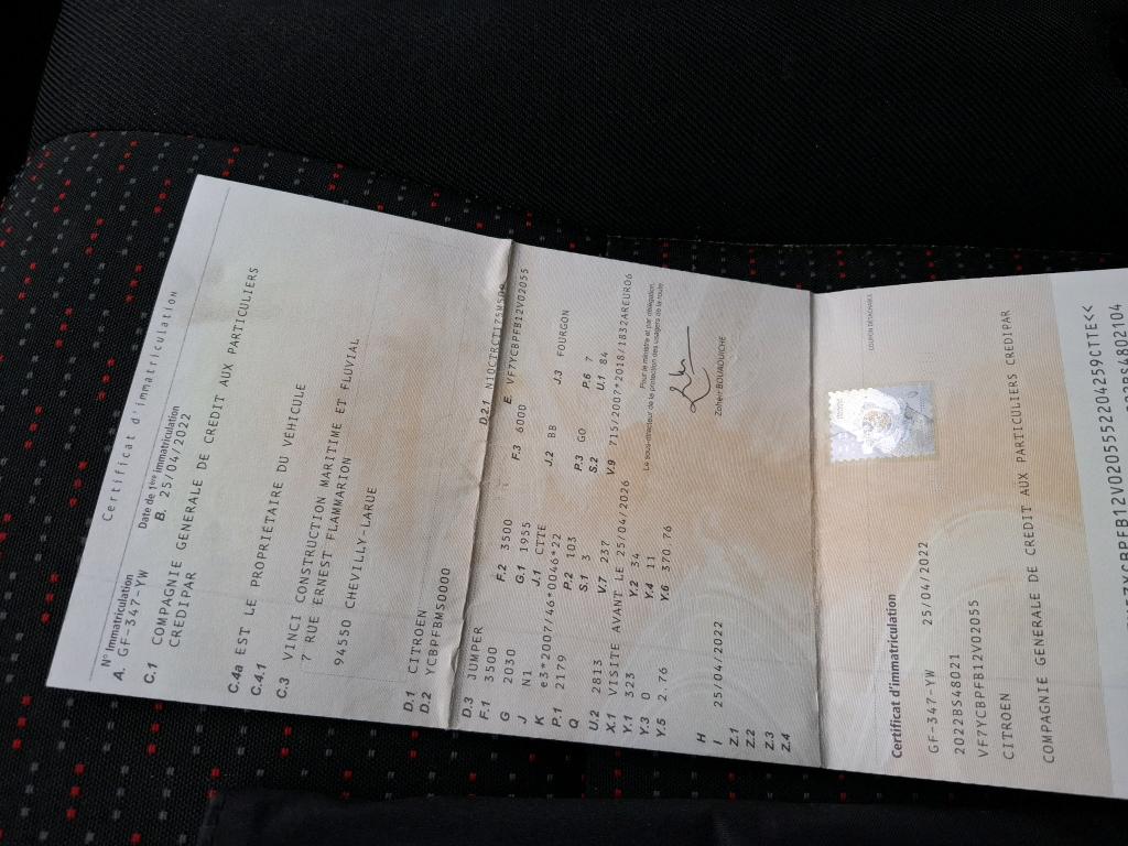 Citroen JUMPER TOLE 35 L2H2 BLUEHDi 140 S&S BVM6 DRIVER 2022