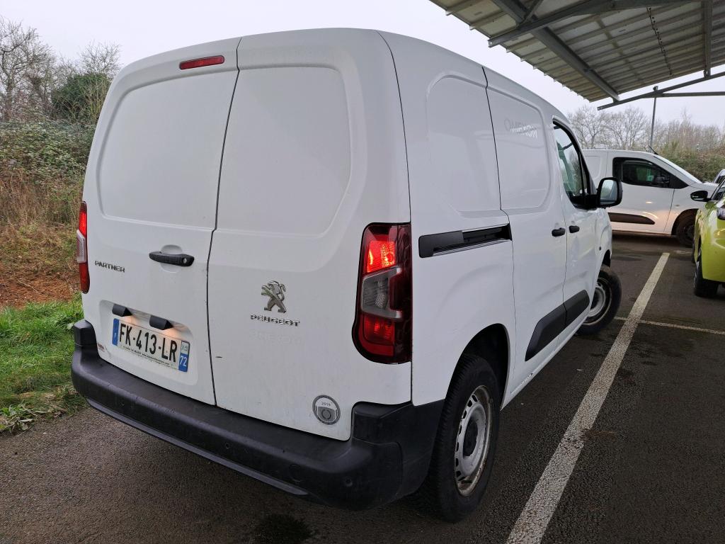 Peugeot PARTNER FOURGON STANDARD 650 KG BLUEHDI 75 BVM5 PREMIUM 2019