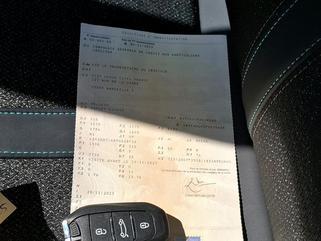 Peugeot 308 SW PHEV 180 e-EAT8 Allure Pack 2023