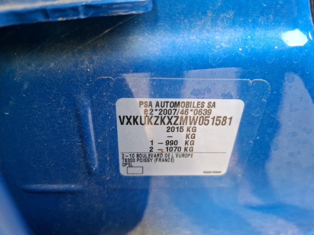 Opel Mokka Electrique 136 ch & Batterie 50 kWh Elegance 2022