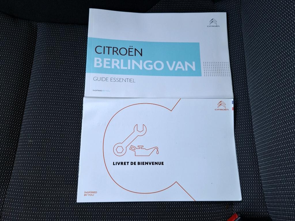 Citroen BERLINGO VAN XL 950 BLUEHDI 100 S&S BVM5 CLUB 2020
