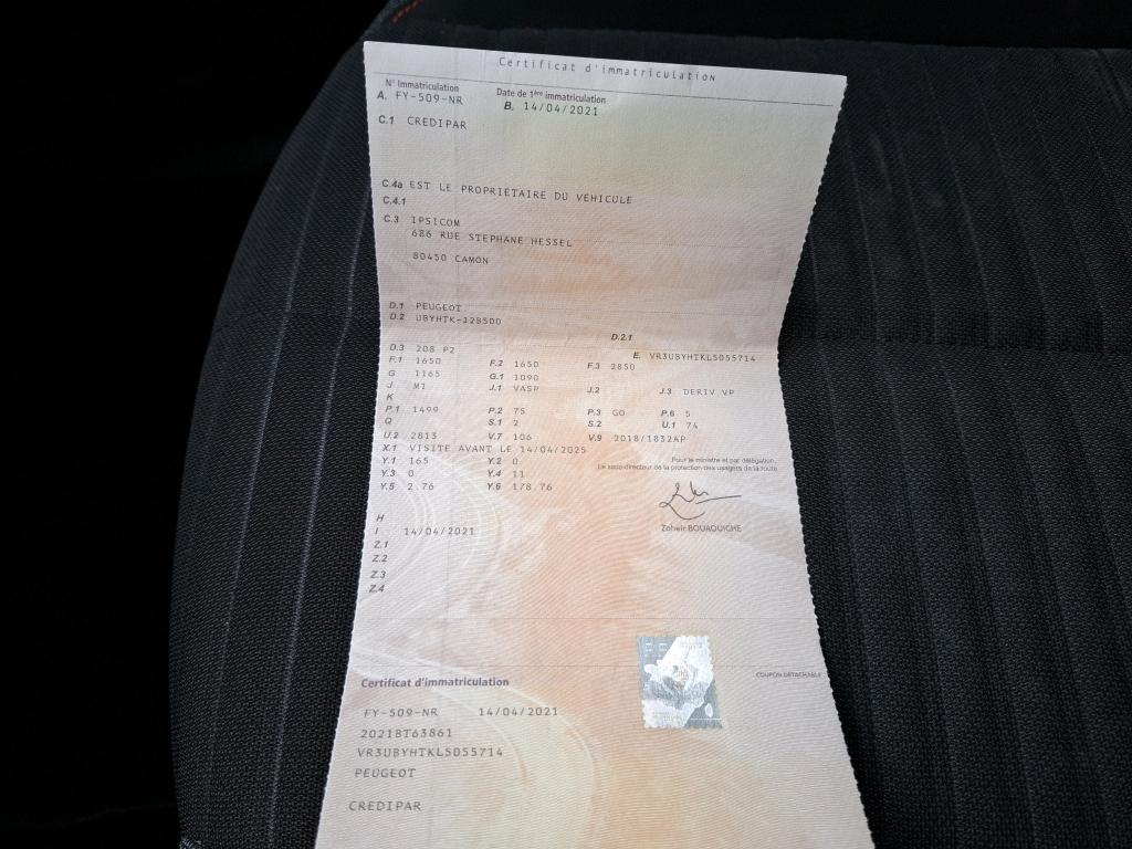 Peugeot 208 BLUEHDI 100 S&S BVM6 ACTIVE BUSINESS R 2021