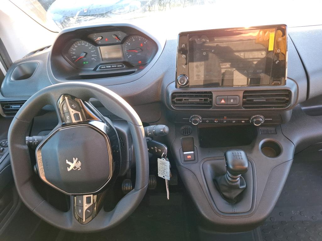 Peugeot PARTNER FOURGON STANDARD 650 KG BLUEHDI 100 S&S BVM6 ASPHALT 2022