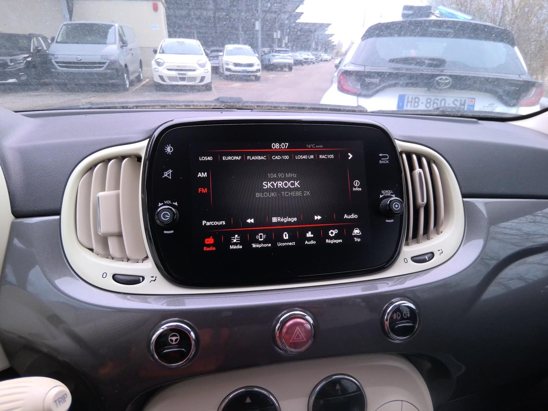 FIAT 500 1.2 69 ch Eco Pack S/S Lounge 2020