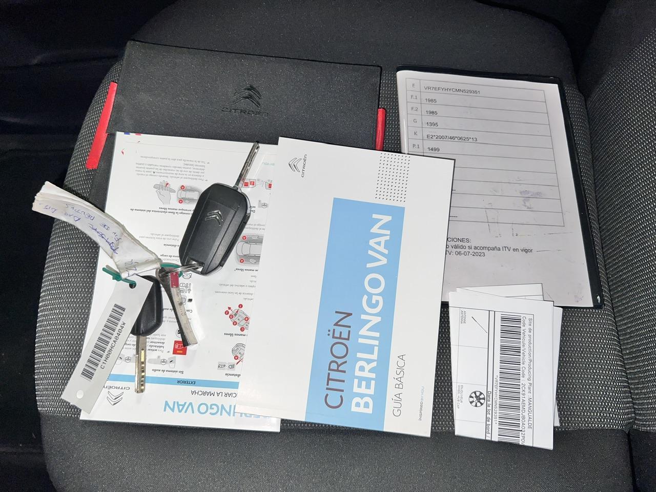 Citroën Berlingo Berlingo Van Talla M BlueHDi 100 S&S CONTROL (Solo stock)