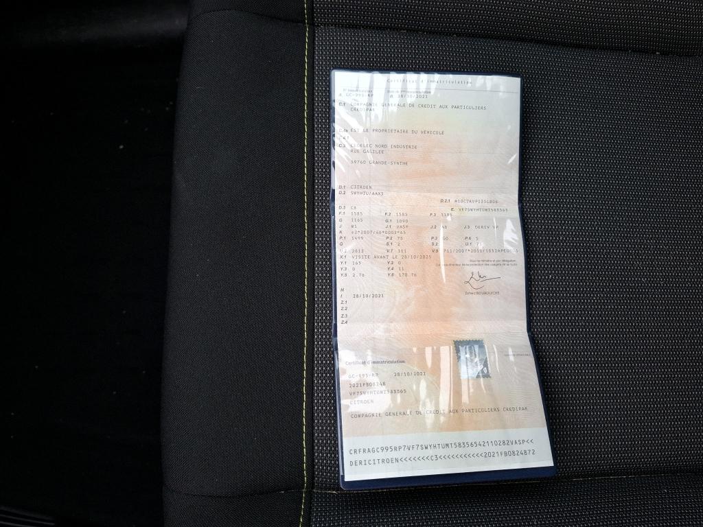 Citroen C3 SOCIETE BLUEHDI 100 S&S BVM6 FEEL NAV 2021