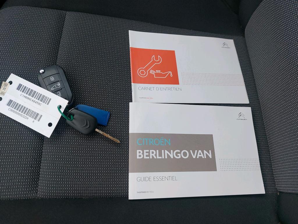 Citroen BERLINGO VAN M 650 BLUEHDI 100 S&S CLUB 2019