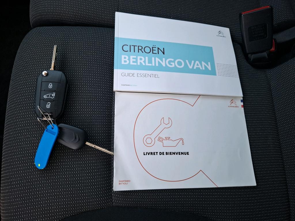 Citroen BERLINGO VAN M 650 BLUEHDI 100 S&S BVM5 CLUB 2020