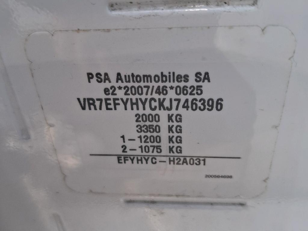 Citroen BERLINGO VAN M 650 BLUEHDI 100 S&S CLUB 2019