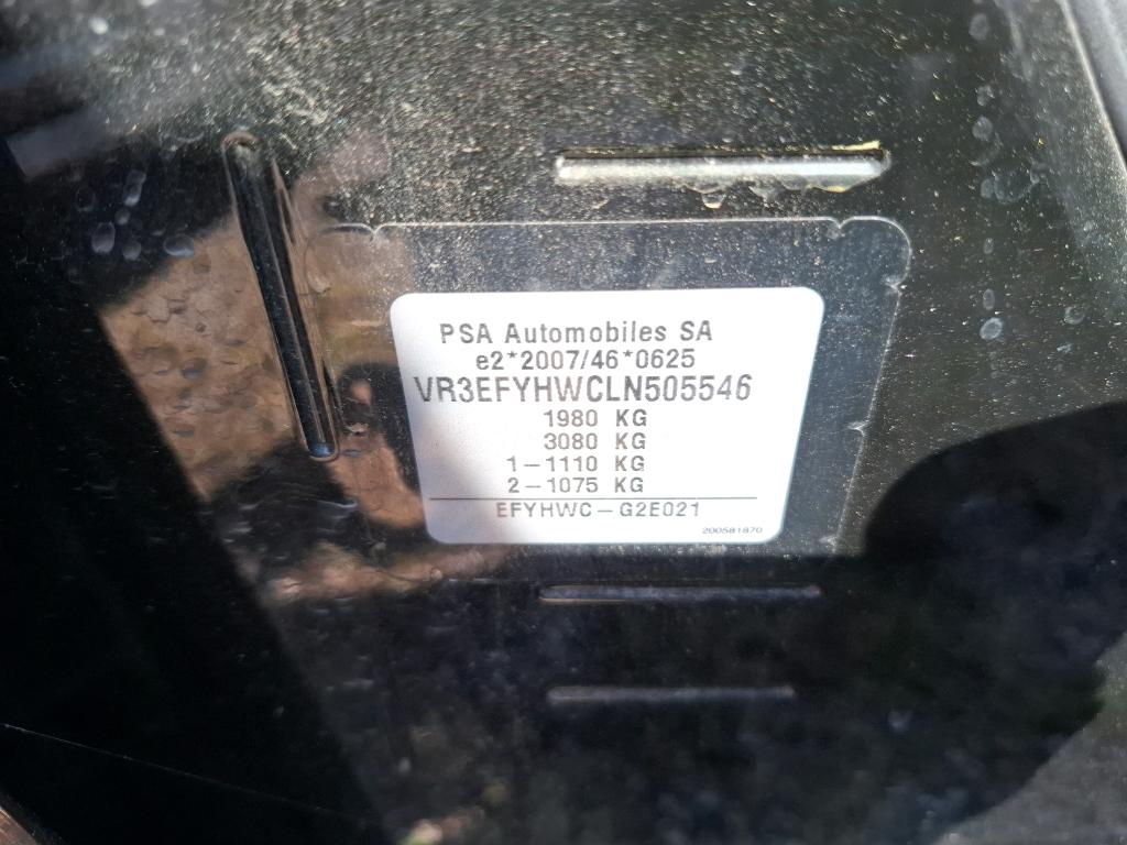 Peugeot PARTNER FOURGON STANDARD 650 KG BLUEHDI 75 BVM5 PREMIUM 2020