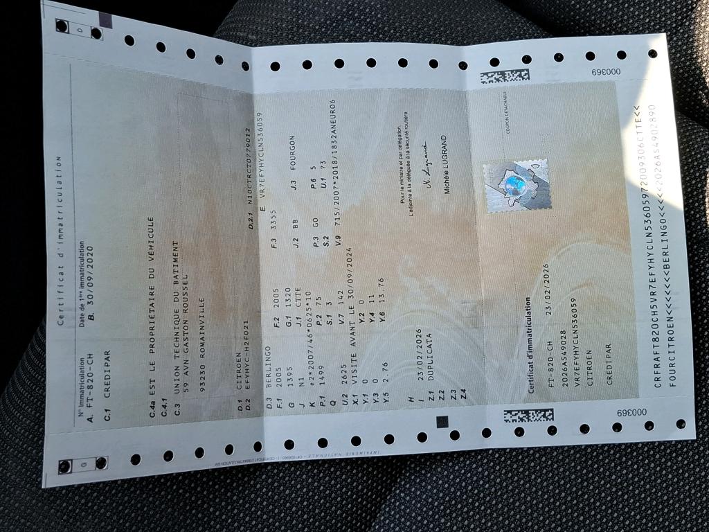 Citroen BERLINGO III VAN 