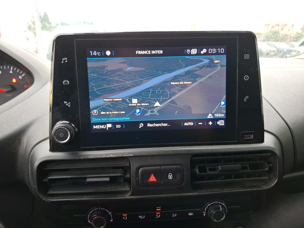 Peugeot PARTNER FOURGON STANDARD 650 KG BLUEHDI 130 S&S EAT8 ASPHALT 2022