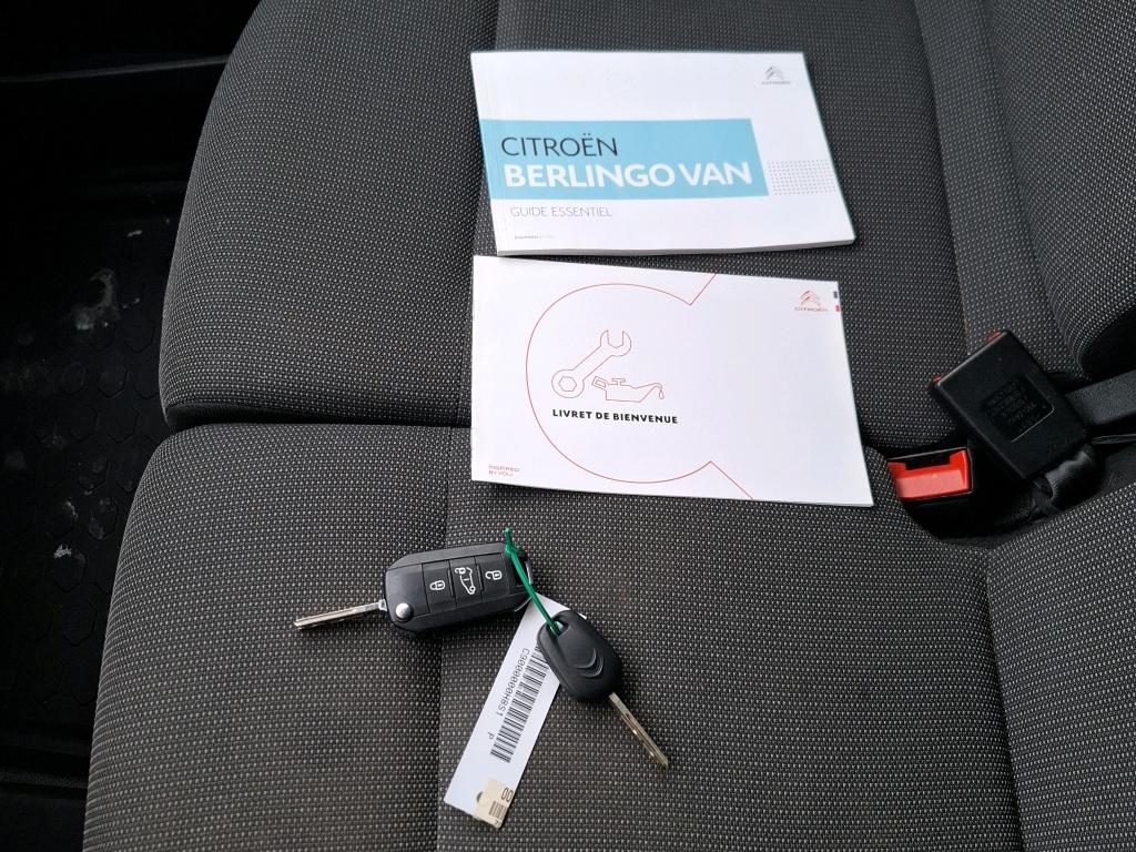 Citroen BERLINGO VAN M 650 BLUEHDI 100 S&S BVM5 CLUB 2020