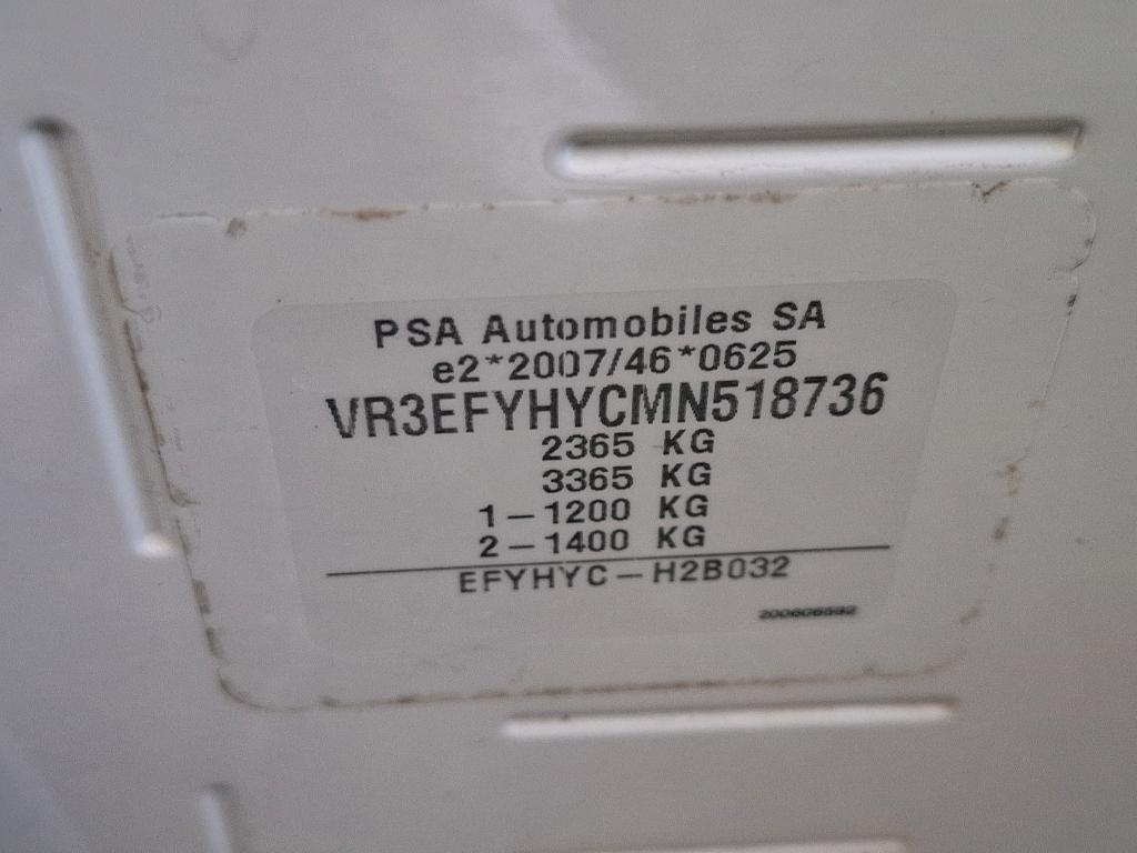 Peugeot PARTNER FOURGON STANDARD 1000 KG BLUEHDI 100 S&S BVM5 GRIP 2021