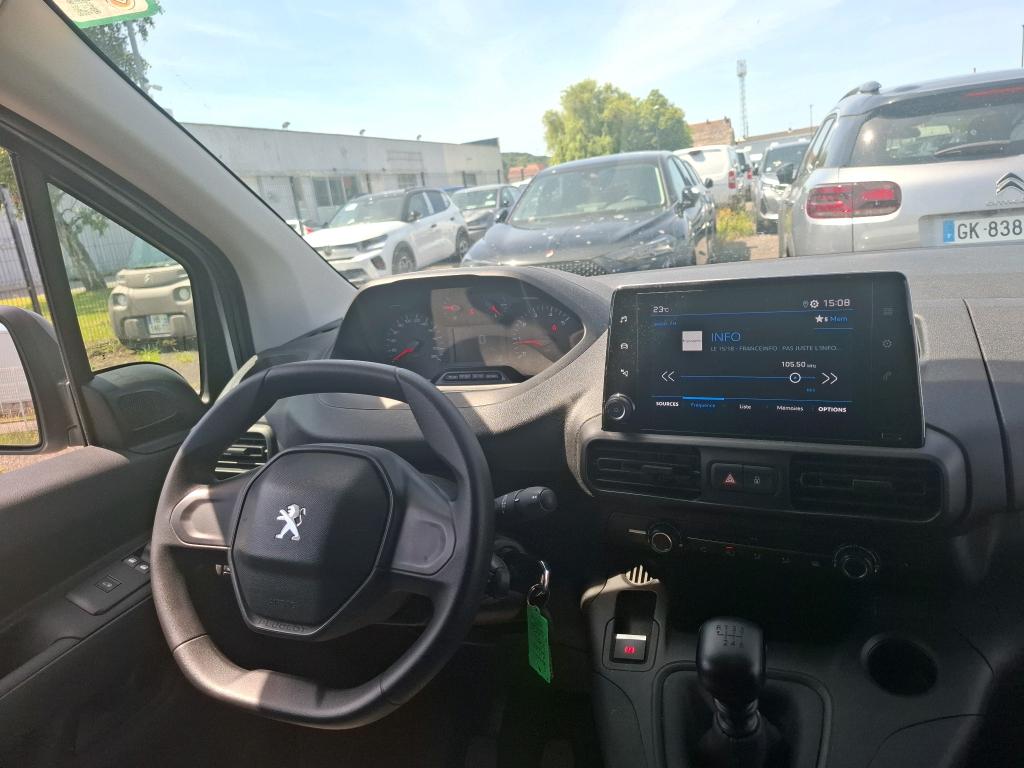 Peugeot PARTNER FOURGON STANDARD 650 KG BLUEHDI 130 S&S BVM6 PREMIUM 2021