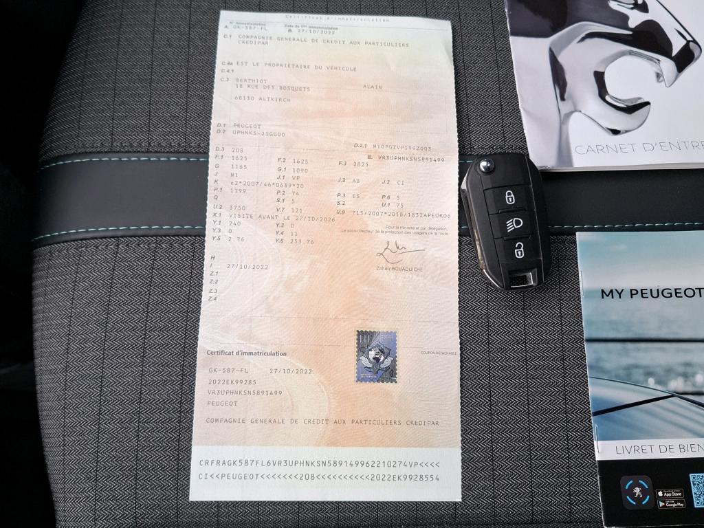 Peugeot 208 PureTech 100 S&S EAT8 Allure 2022