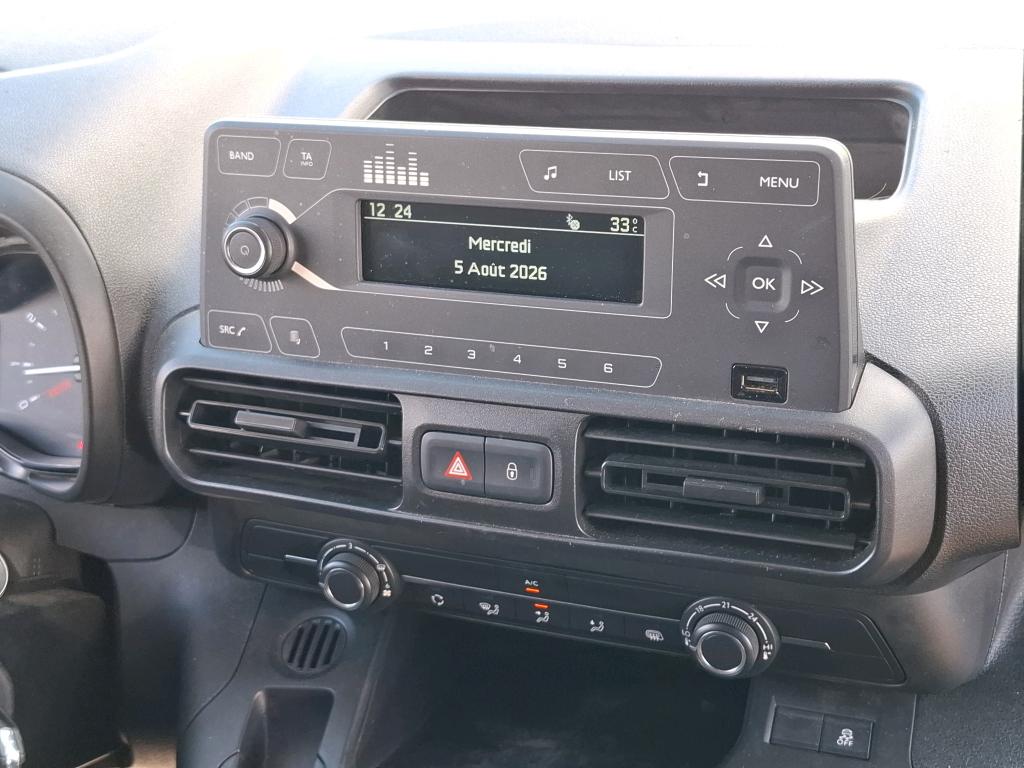 Citroen BERLINGO VAN M 650 BLUEHDI 100 S&S BVM5 CLUB 2020