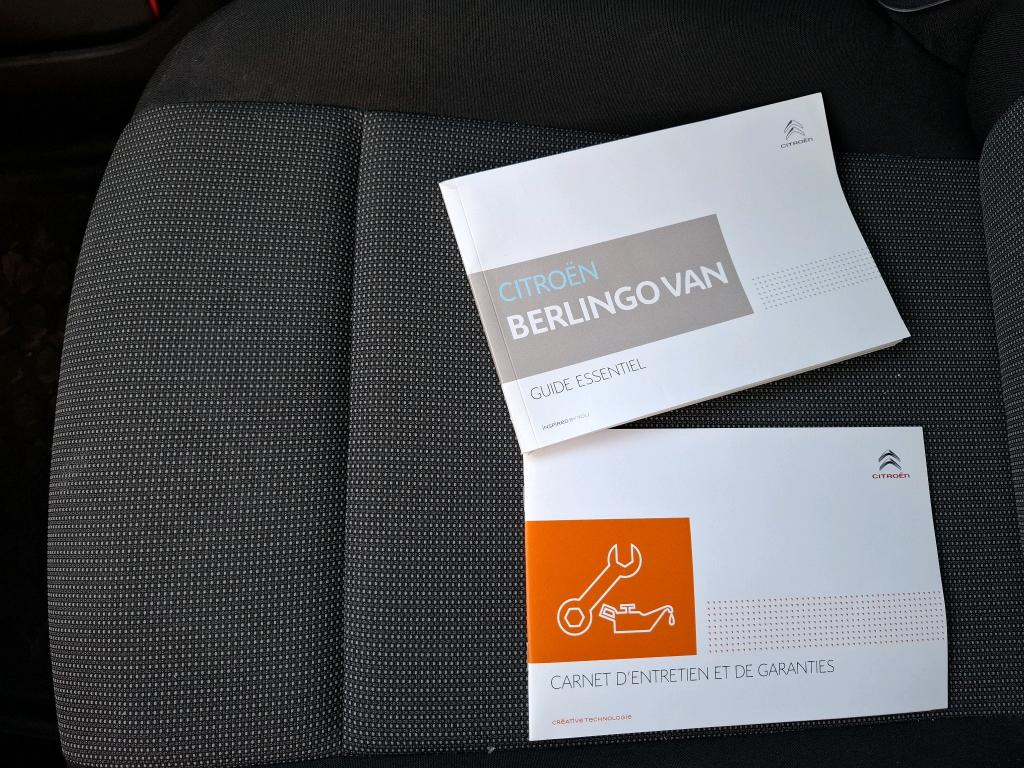 Citroen BERLINGO VAN M 650 BLUEHDI 100 S&S CLUB 2019