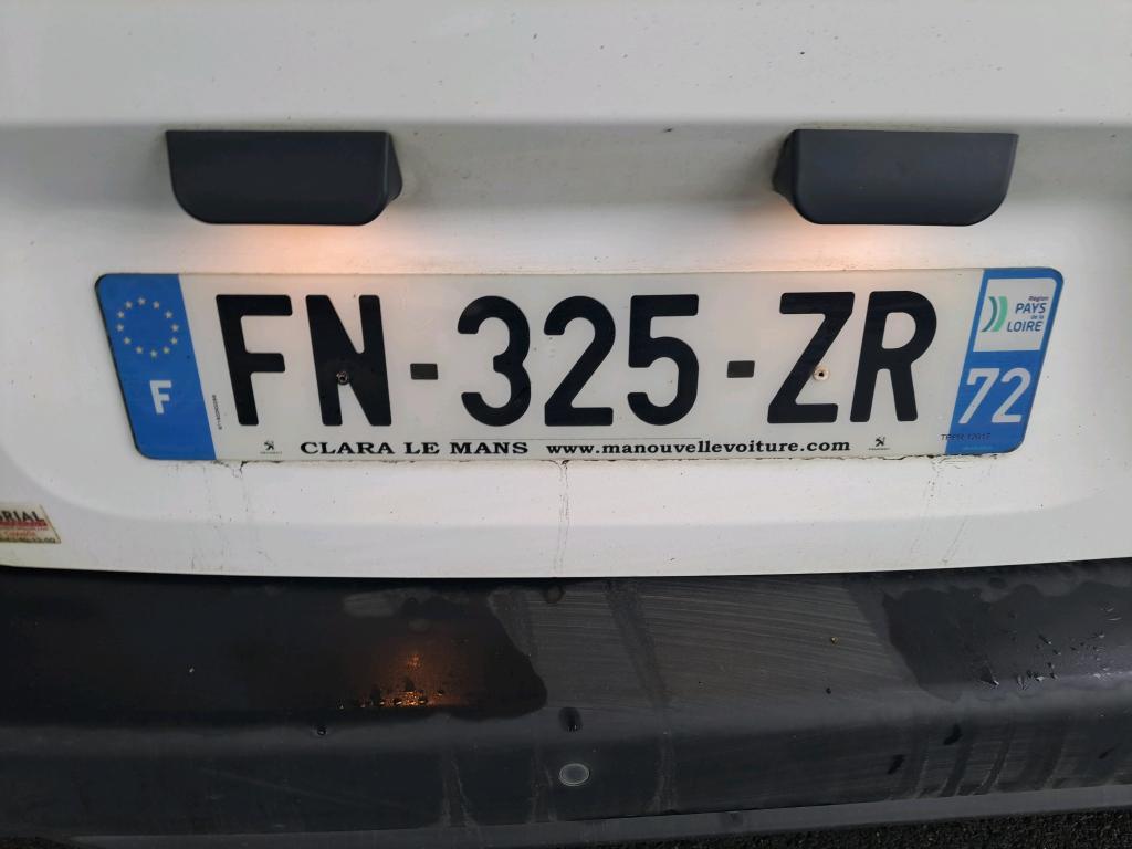 Peugeot PARTNER FOURGON STANDARD 650 KG BLUEHDI 75 BVM5 PREMIUM 2020