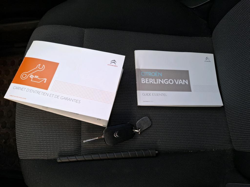 Citroen BERLINGO VAN M 650 BLUEHDI 75 BVM5 CLUB 2019