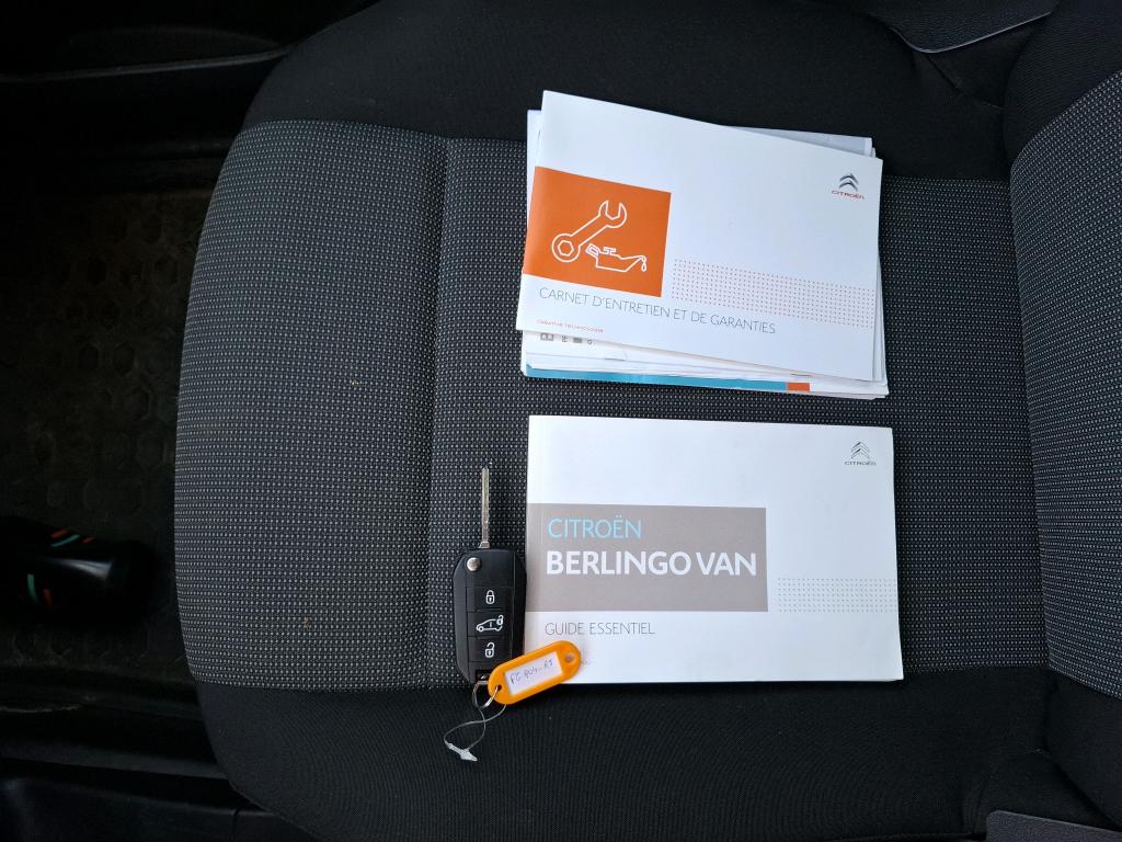 Citroen BERLINGO VAN M 650 BLUEHDI 100 S&S CLUB 2019
