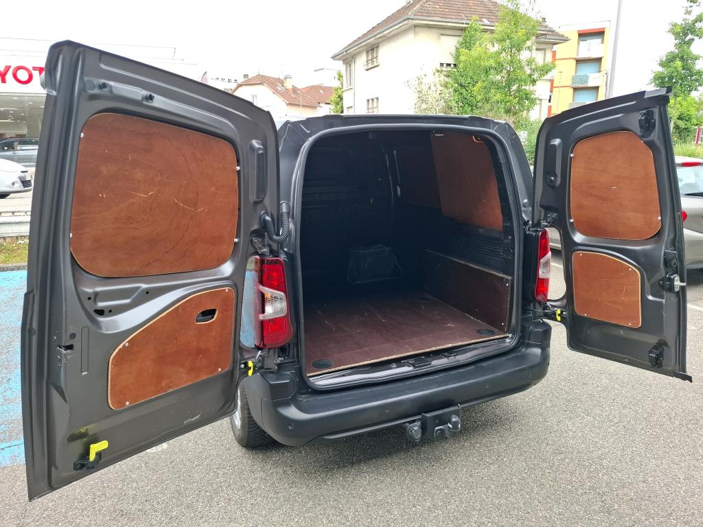 Peugeot PARTNER FOURGON STANDARD 650 KG PURETECH 110 S&S BVM6 ASPHALT 2021