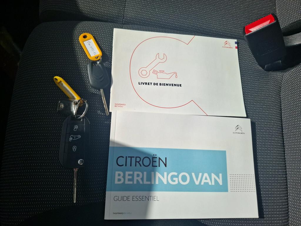 Citroen BERLINGO VAN M 650 BLUEHDI 100 S&S BVM5 CLUB 2020