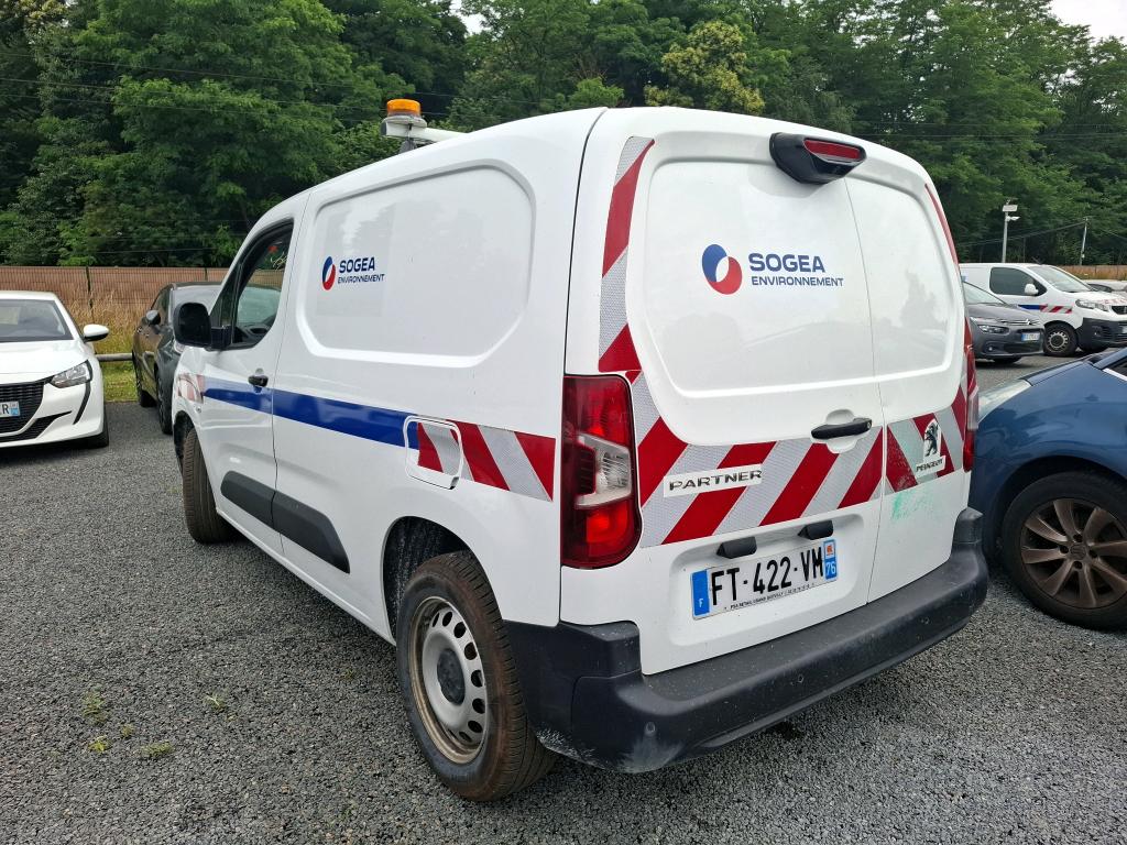 Peugeot PARTNER FOURGON STANDARD 1000 KG BLUEHDI 100 S&S BVM5 ASPHALT 2020