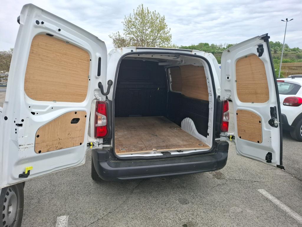 Peugeot PARTNER FOURGON LONG 950 KG BLUEHDI 100 S&S BVM6 ASPHALT 2022