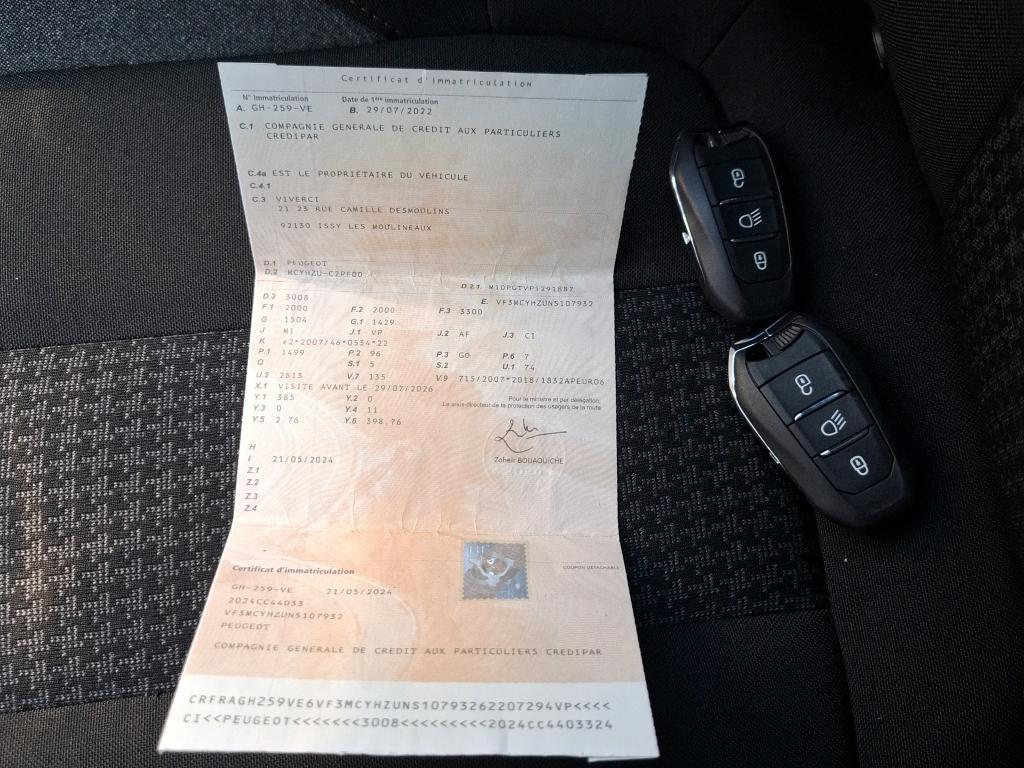 Peugeot 3008 BlueHDi 130ch S&S EAT8 Active Pack 2022