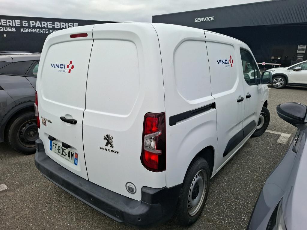 Peugeot PARTNER FOURGON STANDARD 650 KG BLUEHDI 75 BVM5 PREMIUM 2019