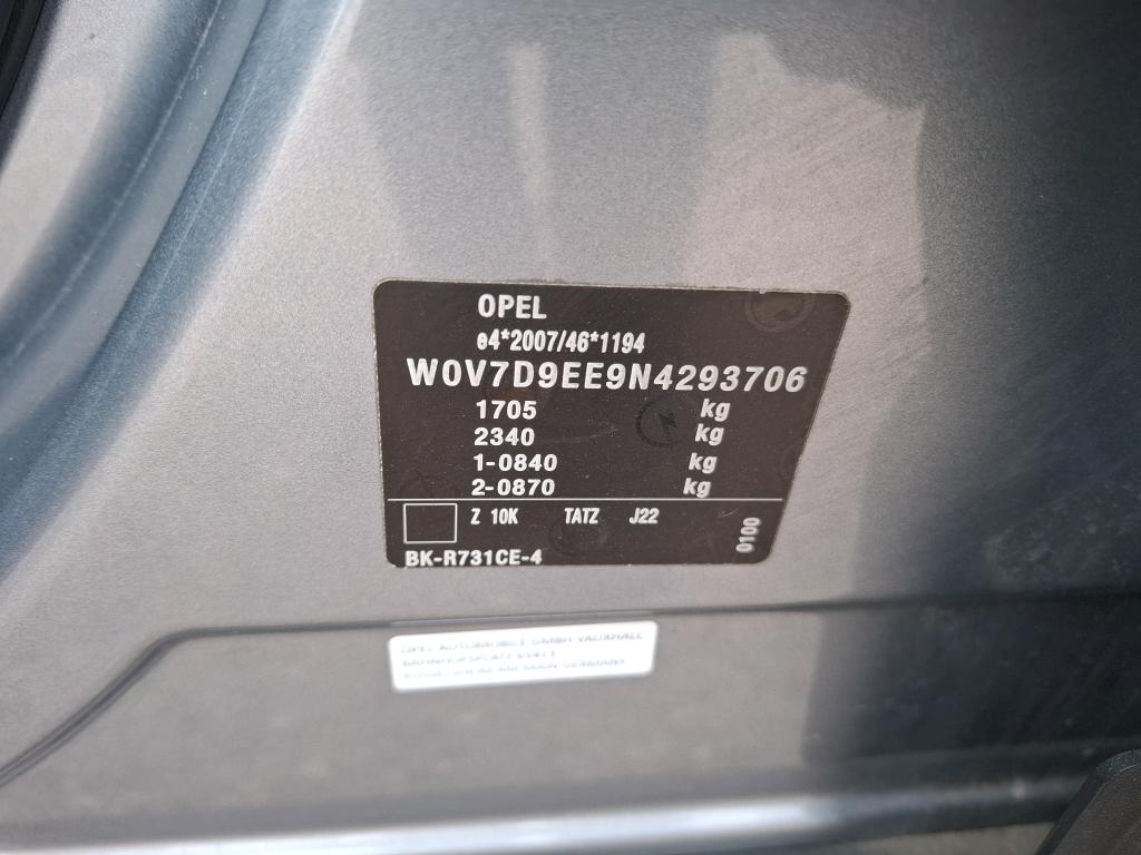 Opel Crossland 1.2 83 ch Edition 2022