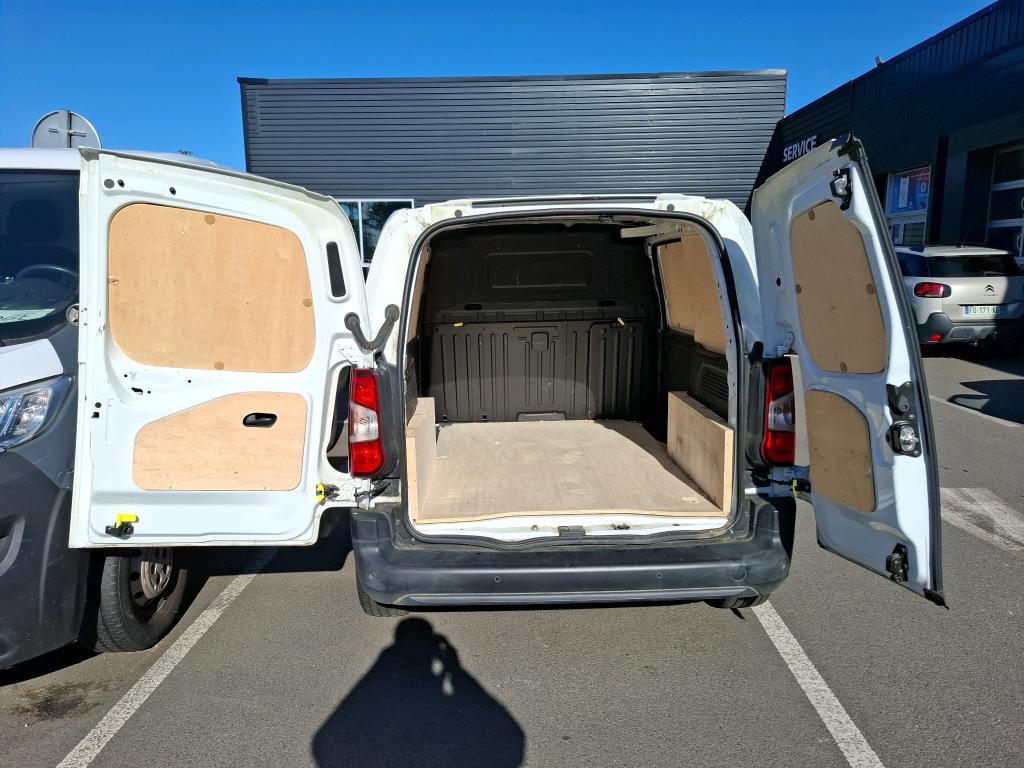 Peugeot PARTNER FOURGON STANDARD 1000 KG BLUEHDI 100 S&S BVM5 ASPHALT 2021
