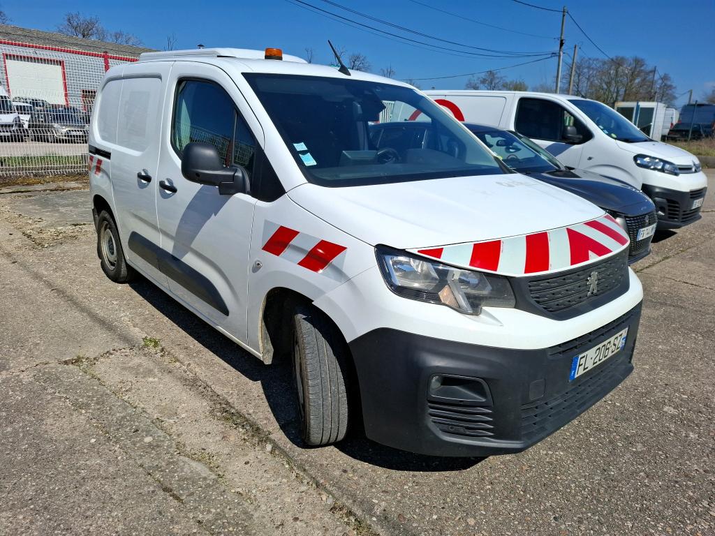 Peugeot PARTNER FOURGON STANDARD 650 KG BLUEHDI 100 S&S BVM5 ASPHALT 2019