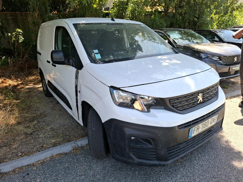 Peugeot PARTNER FOURGON STANDARD 650 KG BLUEHDI 75 BVM5 PREMIUM 2020